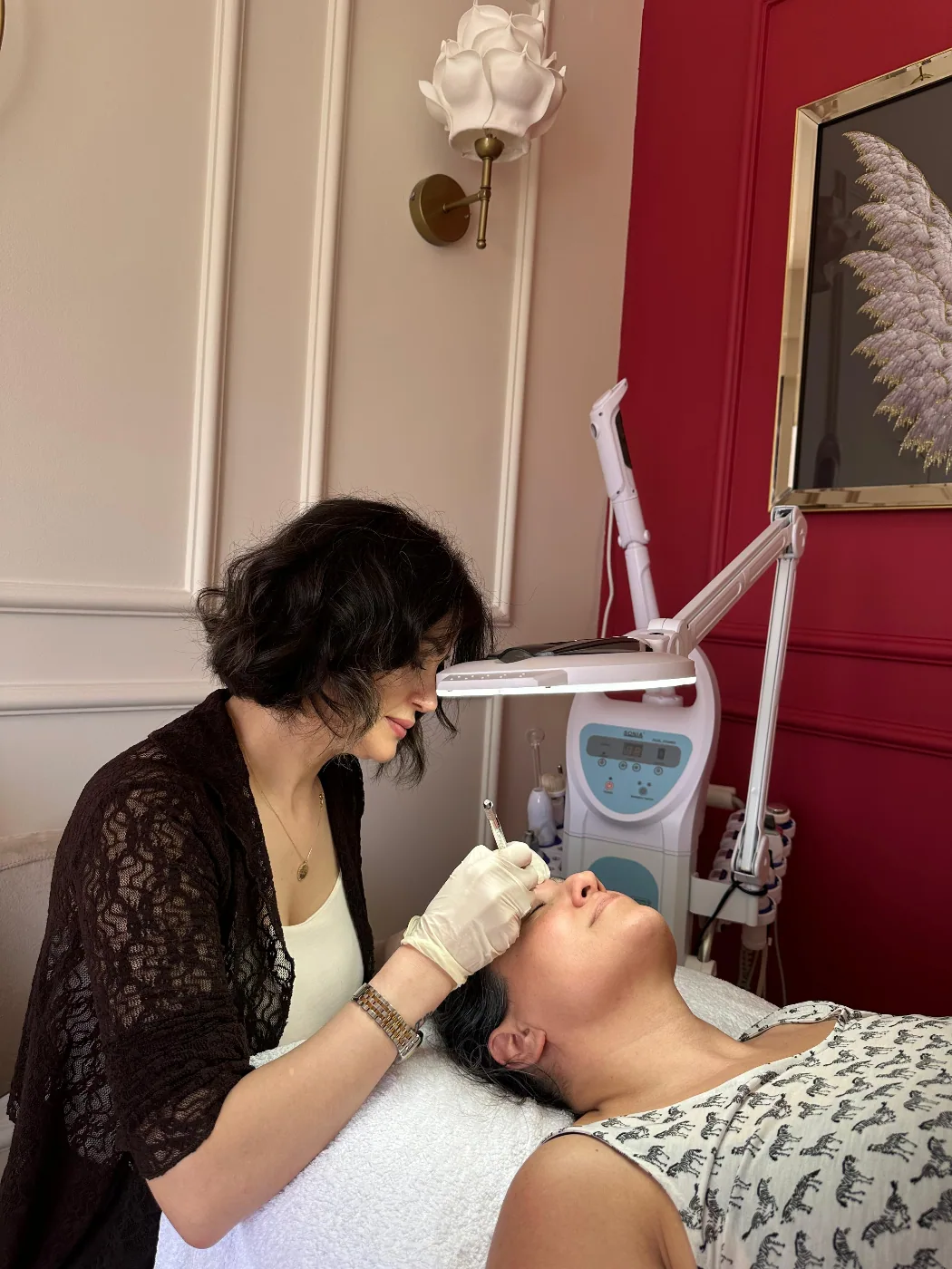 Microblading kaş tasarımı uygulaması